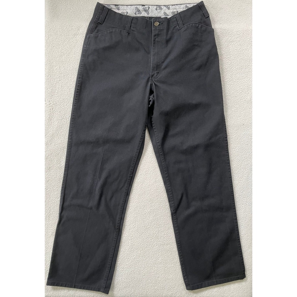 Vintage 90s Ben Davis Men 36 Original Bens Pants Black Heavy Duty Twill Workwear